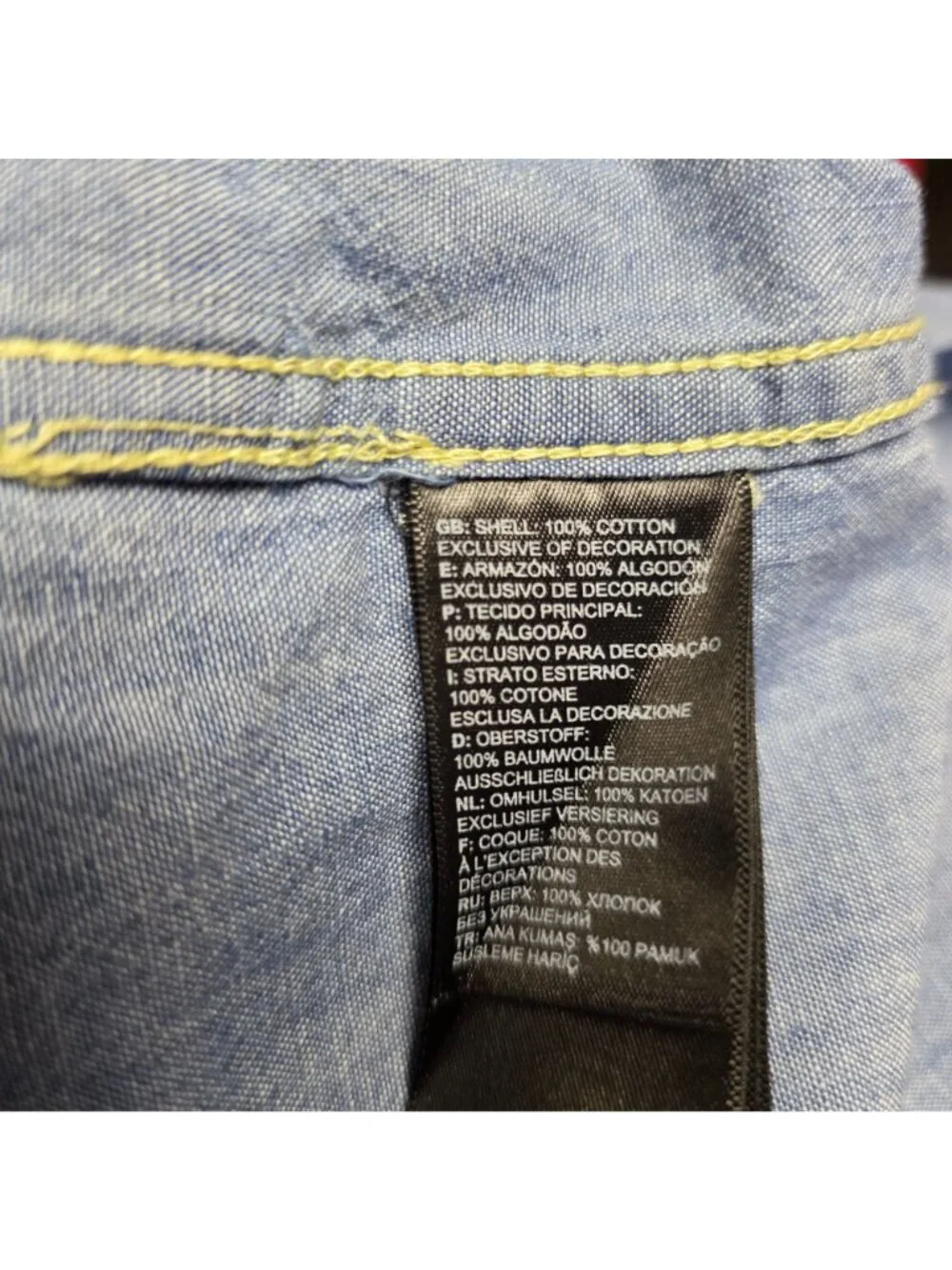 The North Face Berkeley Chambray Full Zip Shirt Jacket M Blue Casual Shacket